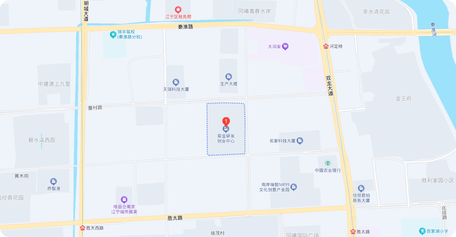 南京分公司地图