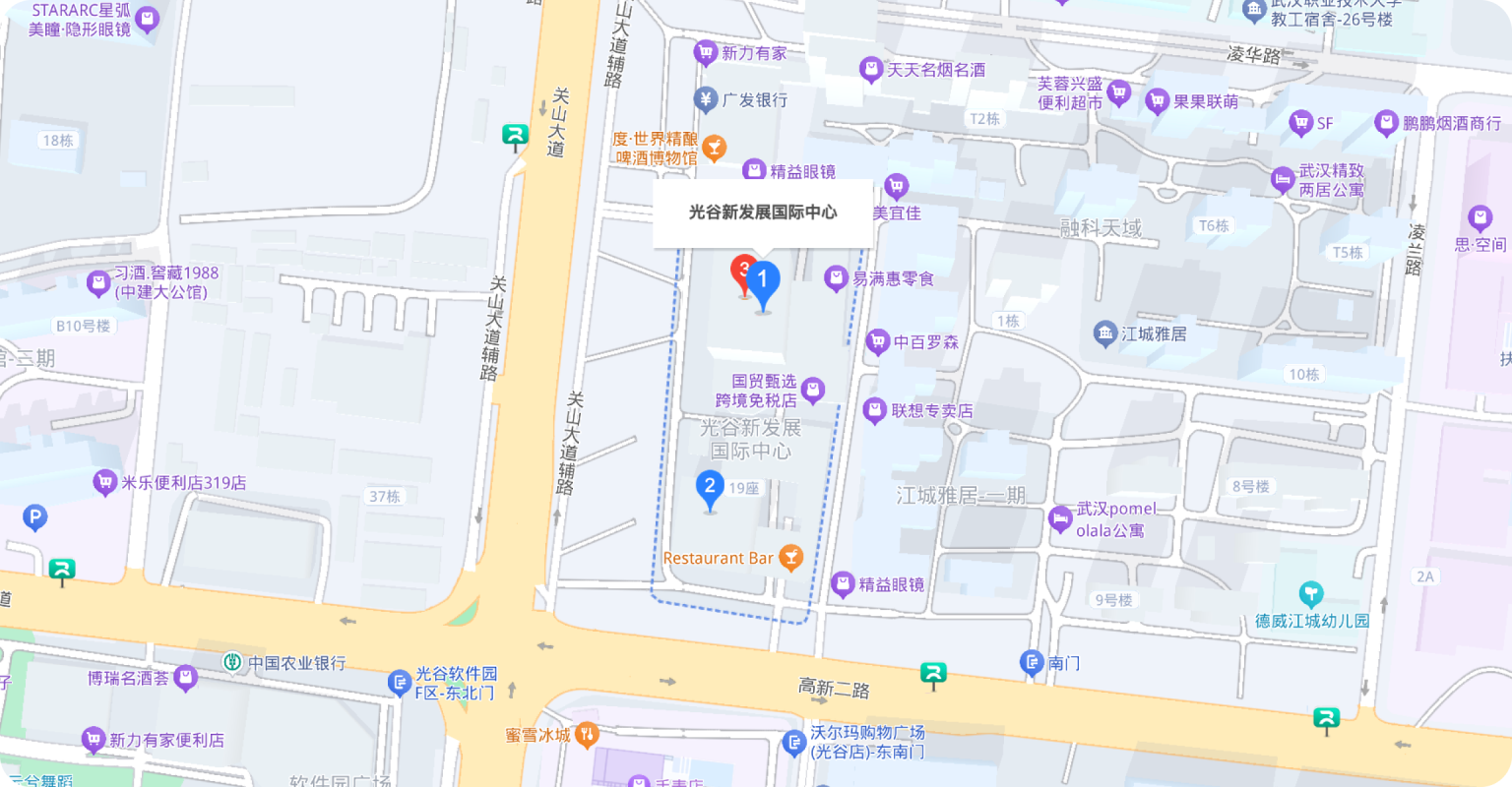 武汉分公司地图